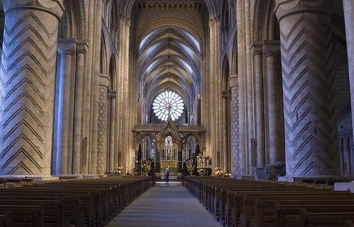 Interior of Durham Cathedral